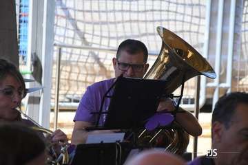 Concierto de la Banda Municipal de Telde por el 8M/FJS Fotografía.
